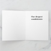 Elegante Erholung im Friedensgefühl Karte (Innenseite)