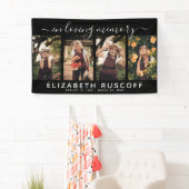 Elegante Erinnerung an das 4. Foto Collage Banner (Insitu)