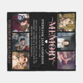 Elegante Erinnerung an die Erinnerung an die Samml Fleecedecke (Vorderseite (Horizontal))