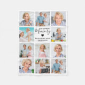 Elegante Erinnerung an die Erinnerung an die Samml Fleecedecke (Vorderseite)