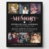 Elegante Erinnerung an die Erinnerung an die Samml Fotoplatte (Vorderseite)