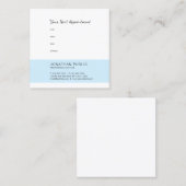 Elegante Ernennung Erinnerung Klinik Ärztin Top Terminkarte (Vorne/Hinten)