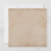 Elegante Erntedank Family Friends Pumpkin Blätter Einladung (Rückseite)