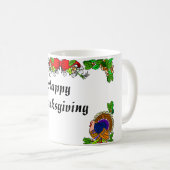 ELEGANTE ERNTEDANK-Tasse Kaffeetasse (VorderseiteRechts)