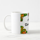 ELEGANTE ERNTEDANK-Tasse Kaffeetasse (Links)
