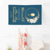 Elegante erste heilige Kommune Willkommen Banner (Insitu)