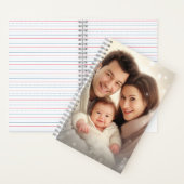 Elegante Erstellen Sie Ihr eigenes Foto | Maßgesch Notizblock (Innen)