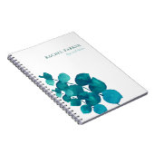 Elegante Eucalyptus-Blätter Notizblock (Rechte Seite)