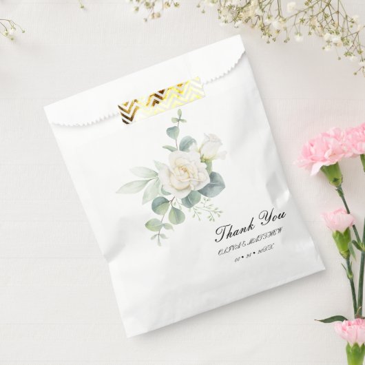 Elegante eucalyptus botanische Sommerhochzeit Geschenktütchen (Versiegelt)