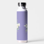 Elegante eucalyptus botanische Sommerwasserflasche Trinkflasche (Links)