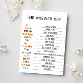 Elegante Eucalyptus Brautparty Game Card Einladung