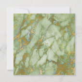 ELEGANTE EUCALYPTUS-EINLADUNG EINLADUNG (Rückseite)