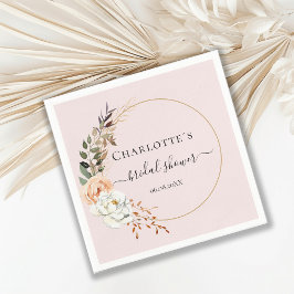 Elegante Eukalyptus-Blume Serviette