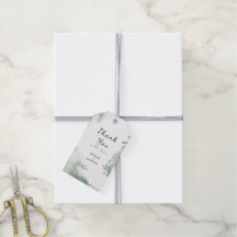 Elegante Eukalyptus-Grün-Wasserfarben-Hochzeit