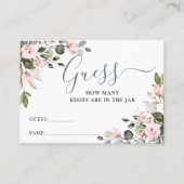 Elegante Eukalyptus rät wie viele Game Card Visitenkarte (Vorderseite)