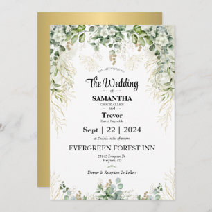 Elegante Ewigkeit: Kommen Sie zu unserem Hochzeits Einladung