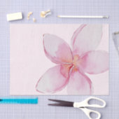 Elegante exotisch hawaiianische Plumeria-Blume Seidenpapier (Handwerk)
