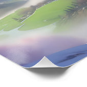 Elegante Fairytale Einblick in das Schweizer Bildu Poster (Ecke)