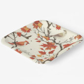 Elegante Fall Chinoiserie Papierplatte Pappteller (Gewinkelt)