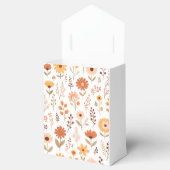 Elegante Fall Floral Baby Shower Geschenkschachtel (Geöffnet)