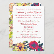 Elegante Fall Florale Wasserfarben Vlové Renewal H