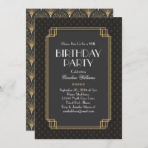 Elegante Fans Art Deco