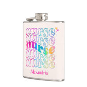 Elegante Farbe der Krankenschwester Flachmann (Links)