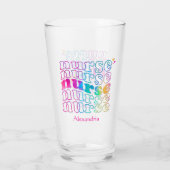 Elegante Farbe der Krankenschwester Glas (Rückseite)