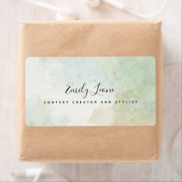 Elegante Farbe des grünen Wassers