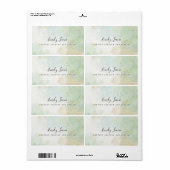 Elegante Farbe des grünen Wassers (Vorne)