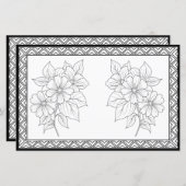 Elegante Farbe Ihre eigene Personalisierte Geschic (Vorne/Hinten)