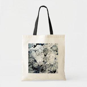 "Elegante Farbe Mitternacht Blau und Schwarze Blas Tragetasche