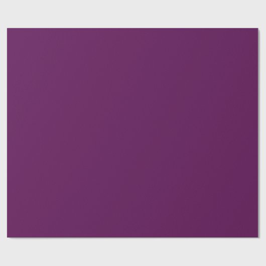 Elegante Farben - Deep Plum Geschenkpapier (Flach)