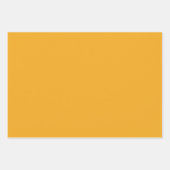 Elegante Farben - Helle Aprikose Geschenkpapier Set (Vorderseite 3)