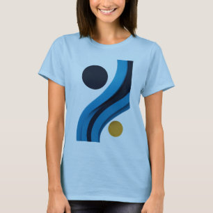 Elegante Farben Kunst, Dichtung und Musik T - Shir T-Shirt