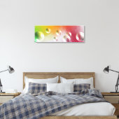 Elegante Farben Moderne Abstrakte Kunst Leinwanddruck (Insitu (Schlafzimmer))