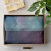 Elegante Farben Wasserfarbe Blumendekoupage Seidenpapier (Geschenk)