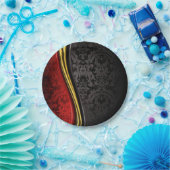 ELEGANTE FARBENFARBPATTER FÜR PARTY PAPPTELLER (Party)