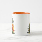 Elegante, farbenfrohe Bäume im Wald Tasse (Zentrum)