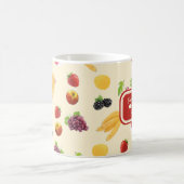 Elegante, farbenfrohe Fruchtrezeptur Kaffeetasse (Mittel)