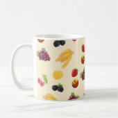Elegante, farbenfrohe Fruchtrezeptur Kaffeetasse (Links)