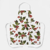 Elegante farbenfrohe Heilige Weihnachten Schürze (Vorderseite)