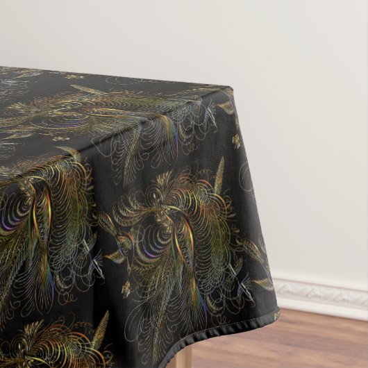Elegante farbenfrohe Partridges Tischdecke (Beispiel)