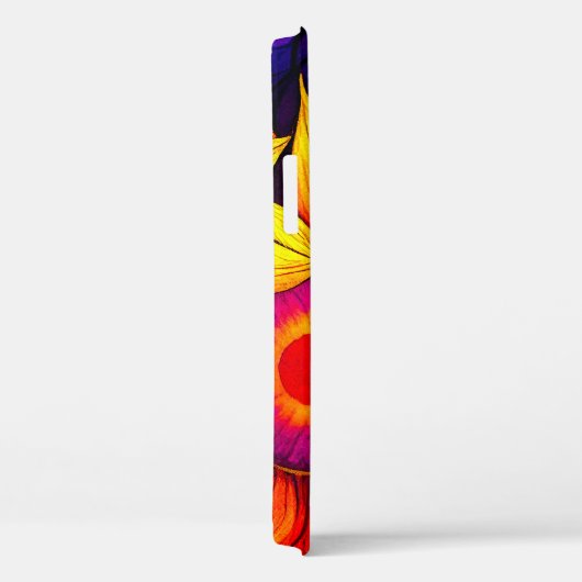 Elegante Farbenfrohe Sonnenblumen Blume Power | Case-Mate iPhone Hülle (Rückseite / Rechts)