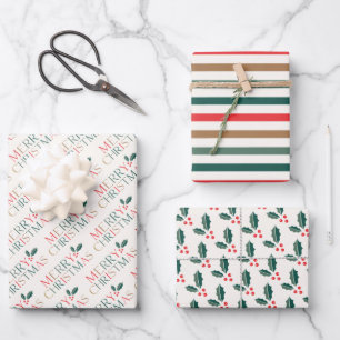 Elegante farbenfrohe Weihnachtsgrün Blätter