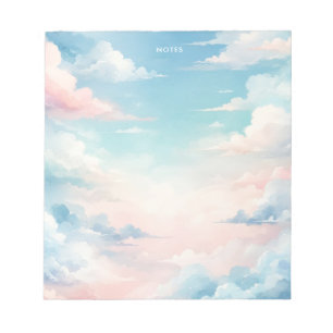 Elegante Farbenpracht Notizblock