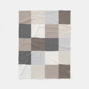 Elegante Farbharmonie-moderner stilvoller Entwurf Fleecedecke