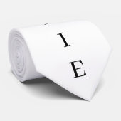 Elegante, farblich angepasste Hochzeiten Krawatte (Gerollt)