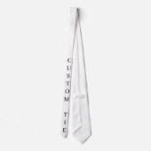 Elegante, farblich angepasste Hochzeiten Krawatte (Rückseite)