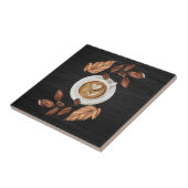 Elegante Farmhouse-Kaffeetasse Kunst Café Fliese (Seite)